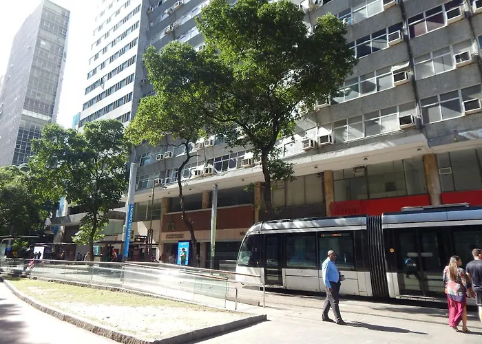 Moderno e luxuoso Apto no Centro - Em frente ao Metrôe a 5 min do Aeroporto Rio de Janeiro